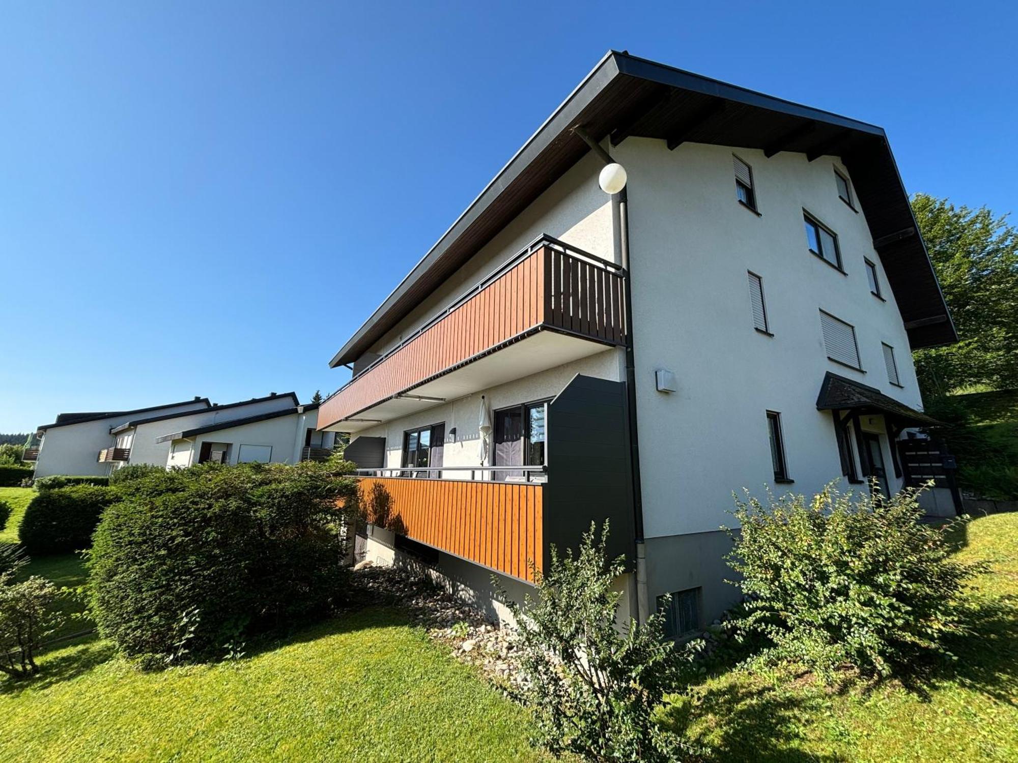 2-Zimmer Ferienwohnung "Am Waldrand" Шёнвальд Экстерьер фото